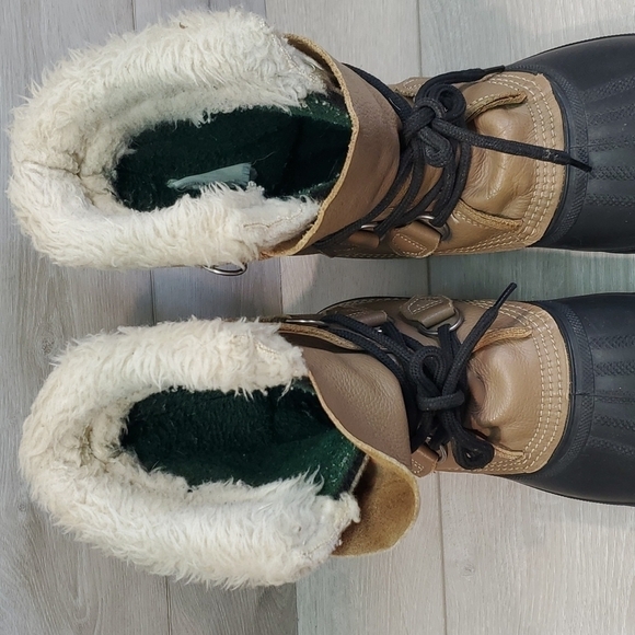 Sorel Mens Insulated Lined Outdoor Duck Rubber Mid calf boots shoes sz 7 - Picture 4 of 13